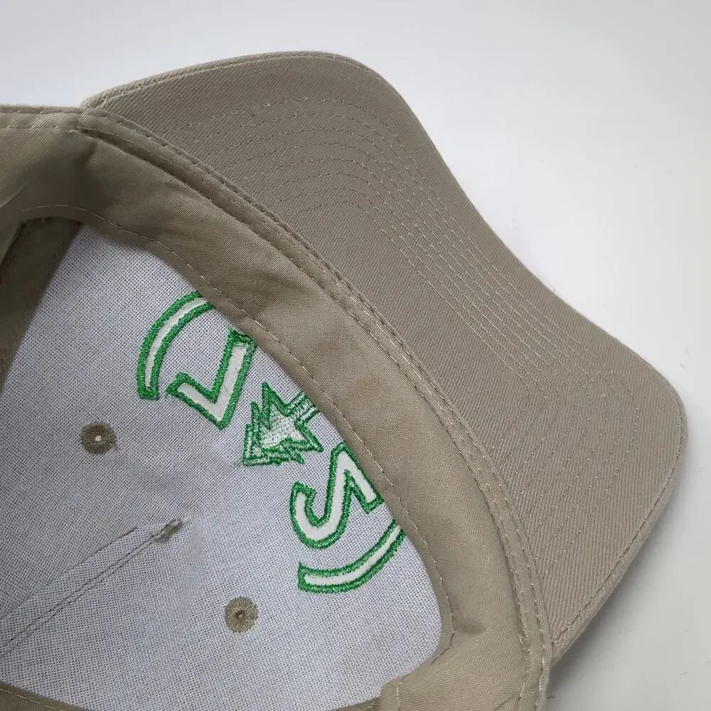 Port & Company 5 Panel Beige Green One Size Hat 742 Evergreen Terrace Simpsons